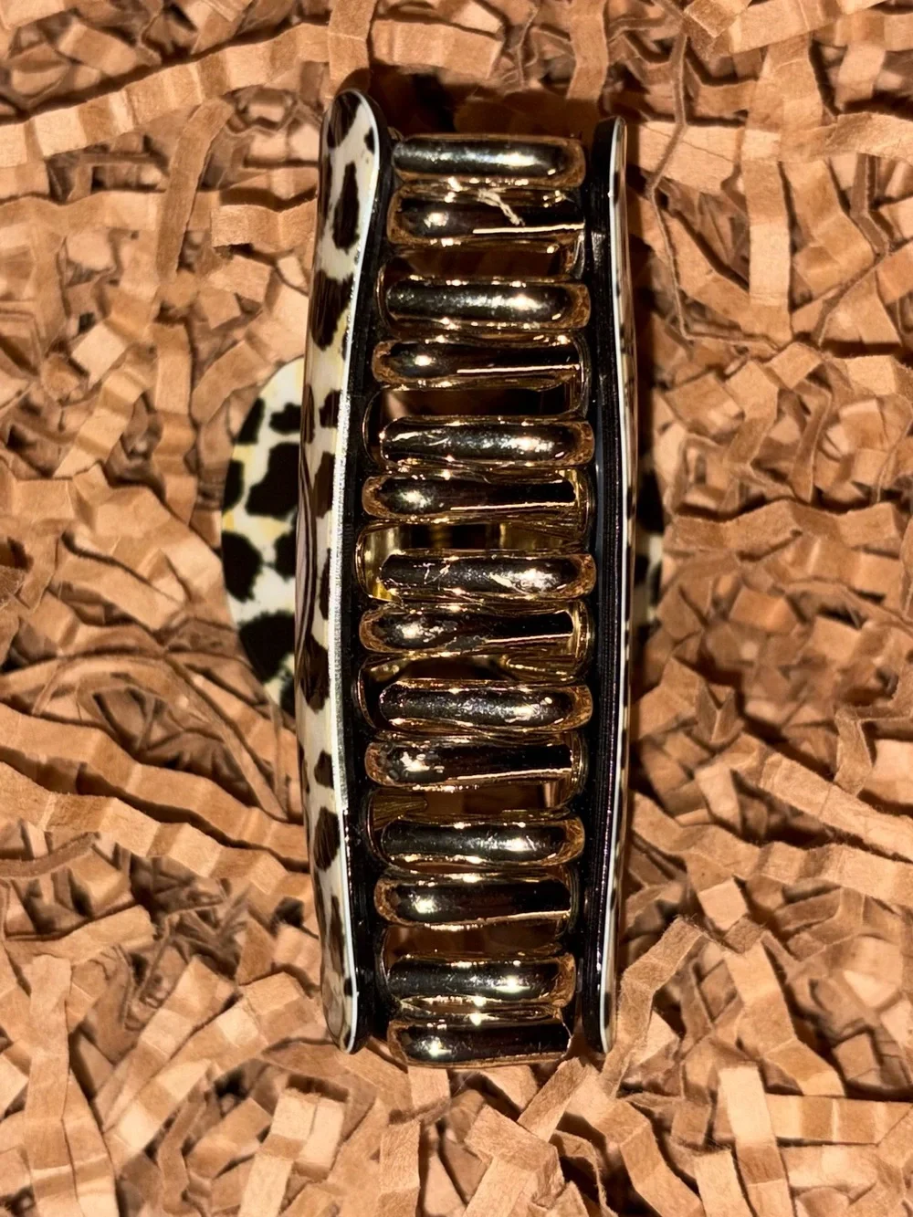 Fashion CC Leopard Print Hair Claw Clip